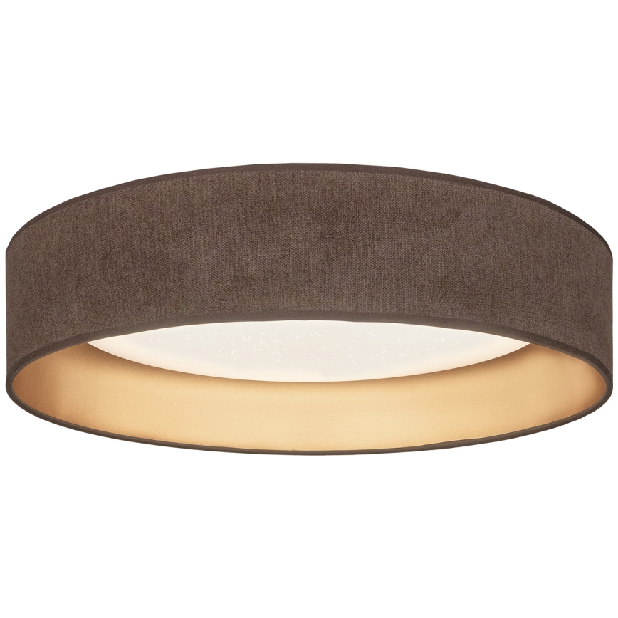 Brilagi - LED dæmpbar loftlampe VELVET SMARTIX STARS LED/24W/230V 3000-6000K Ø 45 cm brun/guld Wi-Fi Tuya Beacon + fjernbetjening