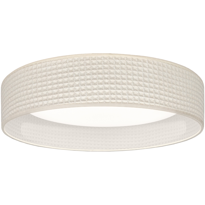 Brilagi - Dæmpbar LED-loftlampe VELVET SMARTIX LED/24W/230V 3000-6000K Ø 45 cm cremefarvet Wi-Fi Tuya Beacon + fjernbetjening