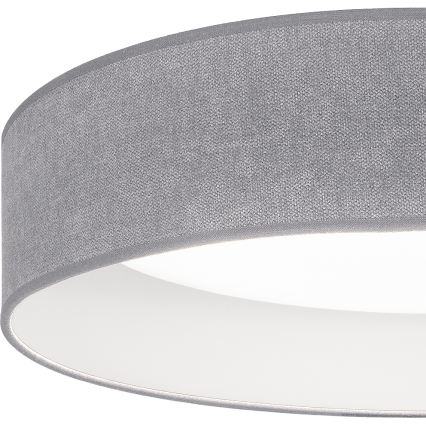 Brilagi - LED dæmpbar loftlampe VELVET SMARTIX LED/24W/230V 3000-6000K pr. 45 cm grå Wi-Fi Tuya Beacon + fjernbetjening