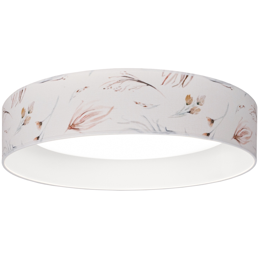 Brilagi - LED-dæmpbar loftlampe VELVET SMARTIX LED/36W/230V 3000-6000K Ø 55 cm hvid/blomster Wi-Fi Tuya Beacon + fjernbetjening