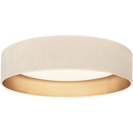 Brilagi - LED-dæmpbar loftlampe VELVET SMARTIX LED/36W/230V 3000–6000K Ø 55 cm creme/guld Wi-Fi Tuya Beacon + fjernbetjening