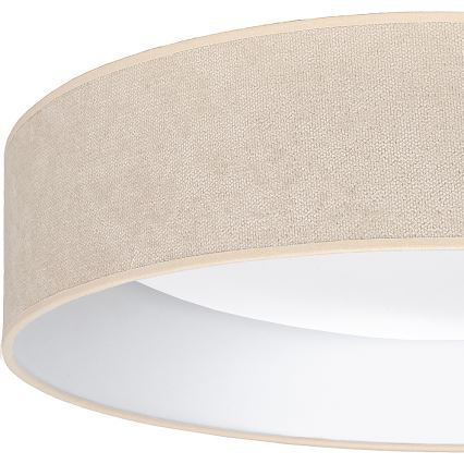 Brilagi - LED dæmpbar loftlampe VELVET SMART VARI LED/24W/230V 3000-6500K Ø 45 cm cremefarvet + fjernbetjening