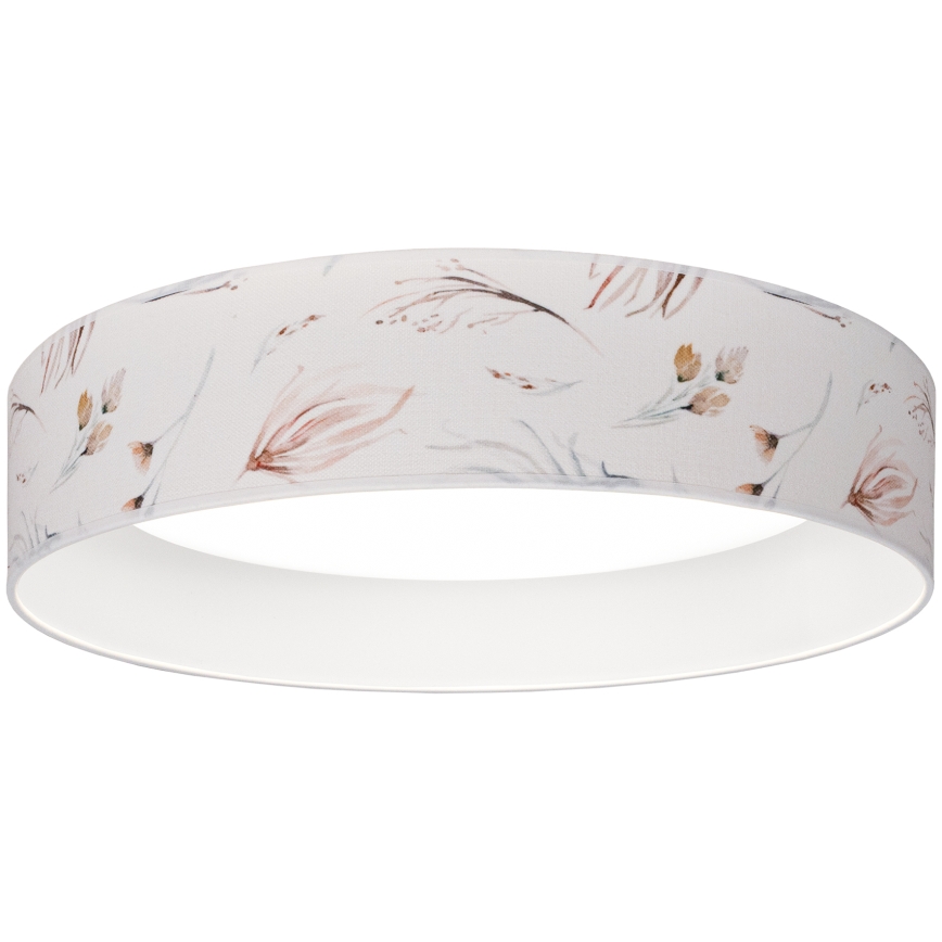 Brilagi - LED dæmpbar loftlampe VELVET SMART VARI LED/24W/230V 3000-6500K Ø 45 cm hvid/blomster + fjernbetjening