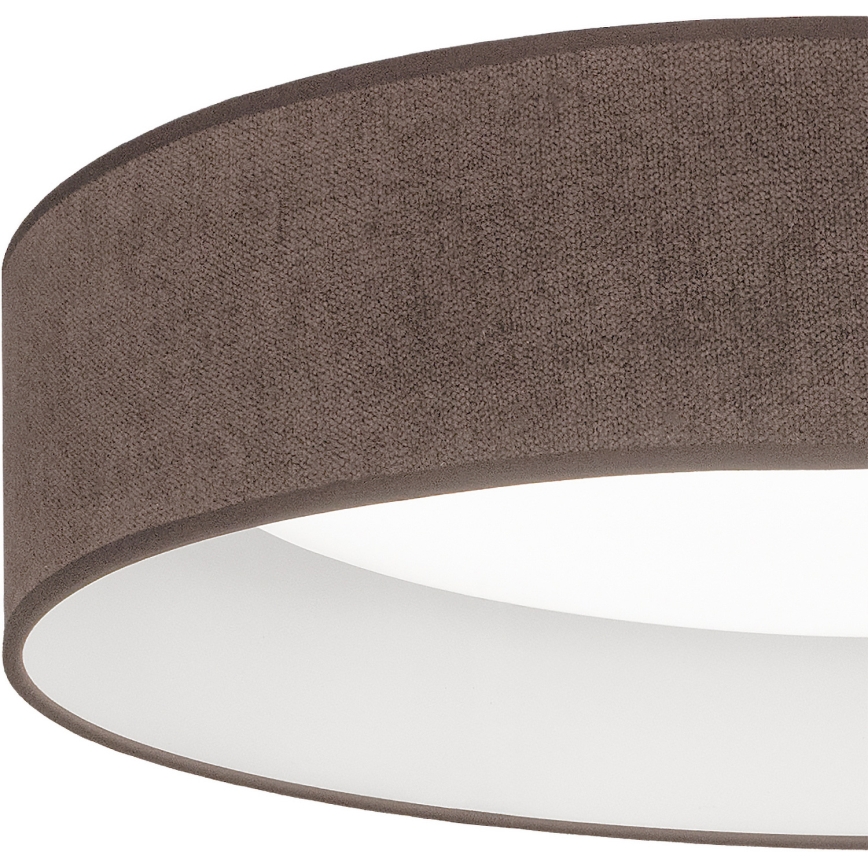 Brilagi - LED-dæmpbar loftlampe VELVET SMART VARI LED/36W/230V 3000-6500K Ø 55 cm brun + fjernbetjening