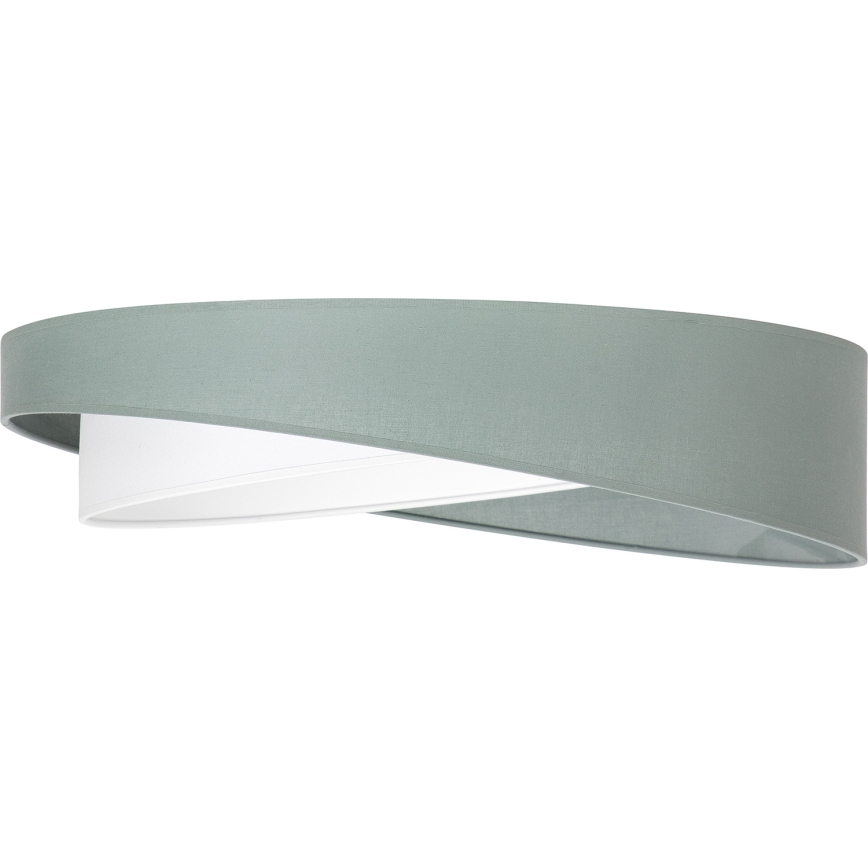 BRILAGI - Dæmpbar LED-loftlampe VELVET TWIST LED/36W/230V 3000-6000K Ø 65 cm Wi-Fi Tuya Beacon grøn/hvid + fjernbetjening