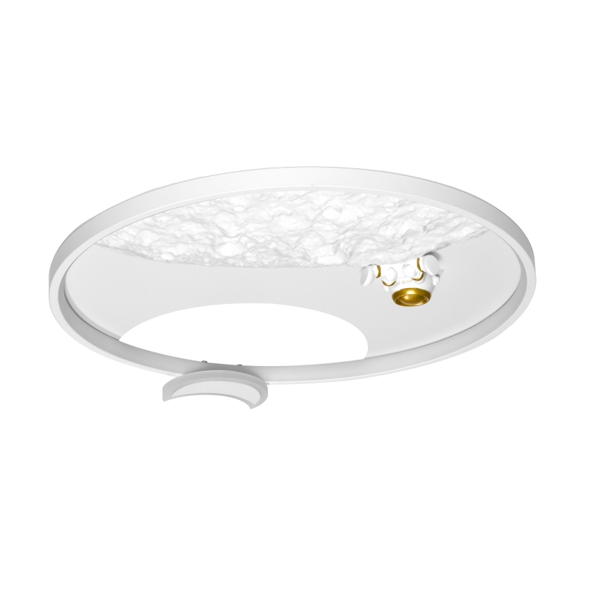 Brilagi - LED dæmpbar loftlampe ASTRO LED/20W/230V Ø 50 cm 3000-6000K astronaut + fjernbetjening