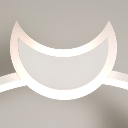 Brilagi - LED dæmpbar loftlampe ASTRO LED/20W/230V Ø 50 cm 3000-6000K astronaut + fjernbetjening