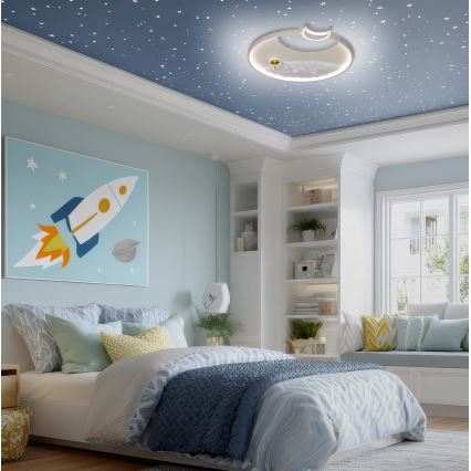 Brilagi - LED dæmpbar loftlampe ASTRO LED/20W/230V 3000-6000K + fjernbetjening
