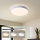 Brilagi - LED-dæmpbar loftlampe CORVO LED/54W/230V 3000-6000K hvid Ø 40 cm + fjernbetjening