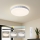 Brilagi - LED dæmpbar loftlampe CORVO LED/72W/230V 3000-6000K hvid Ø 50 cm + fjernbetjening