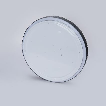 Brilagi - Dæmpbar LED-loftlampe CORVO LED/72W/230V 3000-6000K sort Ø 50 cm + fjernbetjening