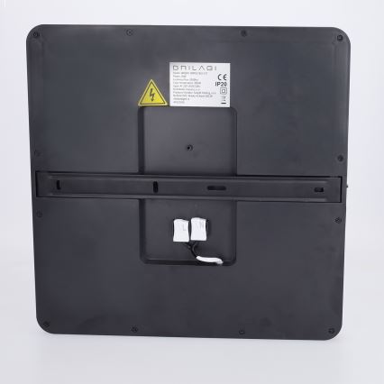 Brilagi - LED dæmpbar loftlampe ESTELA SQUARE LED/36W/230V 3000-6500K 31x31 cm sort + fjernbetjening