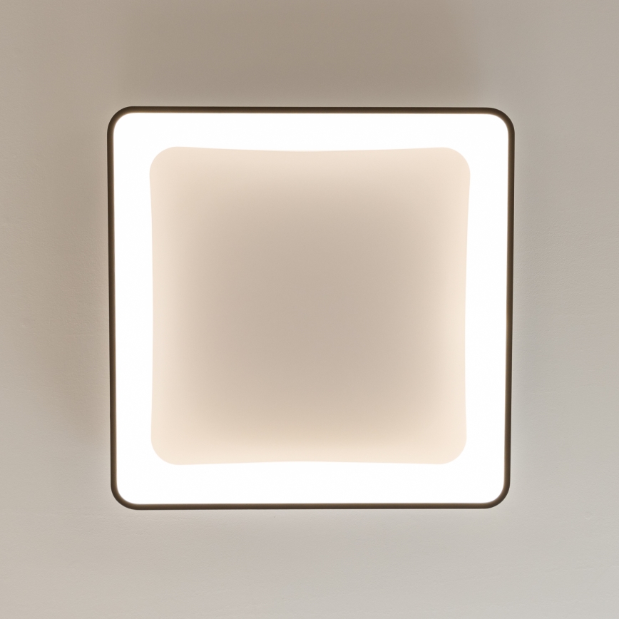 Brilagi - LED dæmpbar loftlampe FALCON II LED/125W/230V 3000-6500K 60x60 cm sort + fjernbetjening