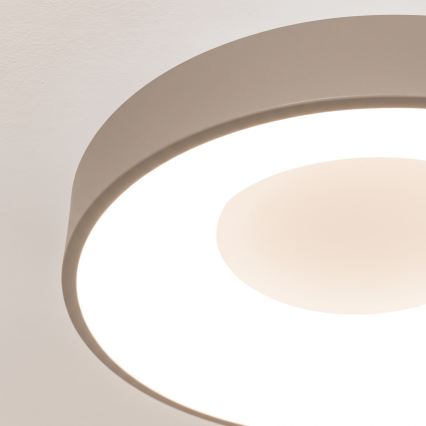 BRILAGI - LED dæmpbar loftlampe FALCON II LED/67W/230V 3000-6500K Ø 40 cm hvid/beige + fjernbetjening