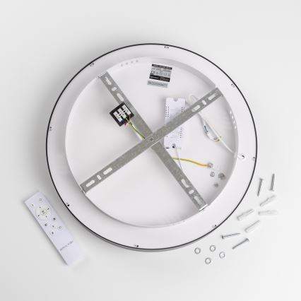 Brilagi - LED-dæmpbar loftlampe FALCON II LED/67W/230V 3000-6500K Ø 40 cm sort + fjernbetjening