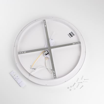 Brilagi - Dæmpbar LED-loftlampe FALCON II LED/99W/230V 3000-6500K Ø 60 cm hvid + fjernbetjening