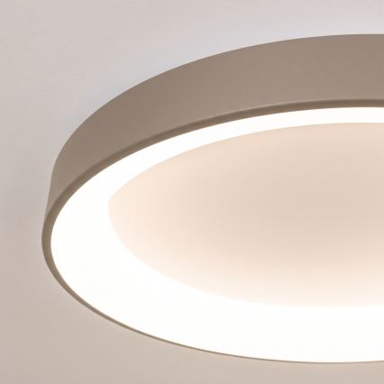 BRILAGI - Dæmpbar LED-loftlampe FALCON II LED/99W/230V 3000-6500K Ø 60 cm hvid/beige + fjernbetjening