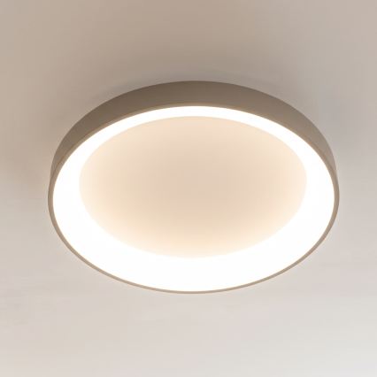 BRILAGI - Dæmpbar LED-loftlampe FALCON II LED/99W/230V 3000-6500K Ø 60 cm hvid/beige + fjernbetjening