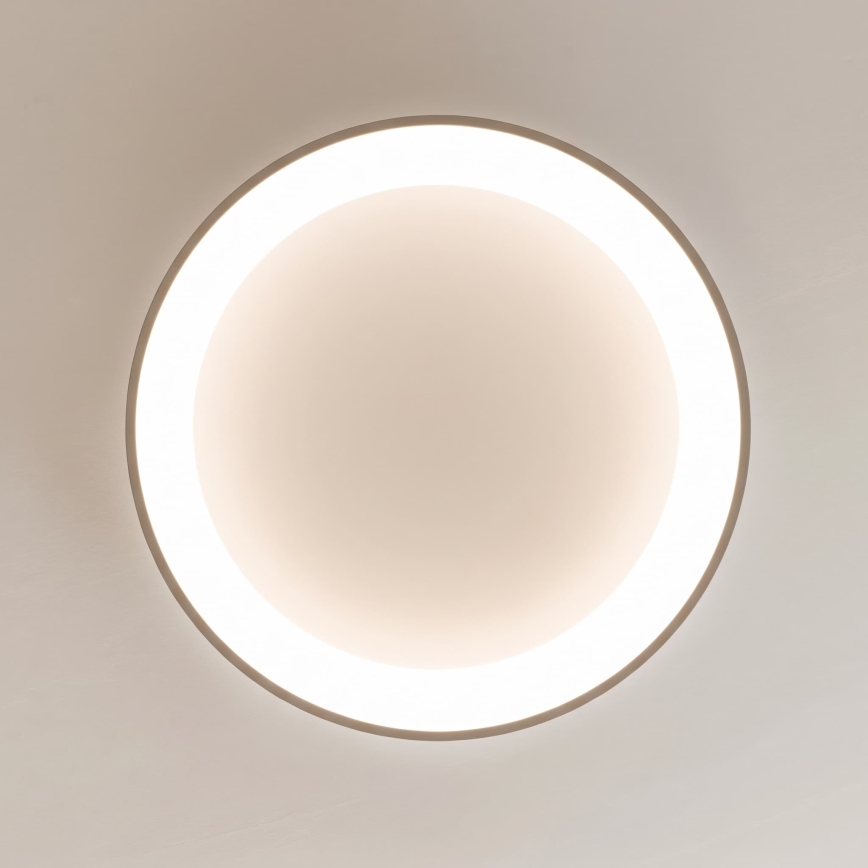 BRILAGI - Dæmpbar LED-loftlampe FALCON II LED/99W/230V 3000-6500K Ø 60 cm hvid/beige + fjernbetjening