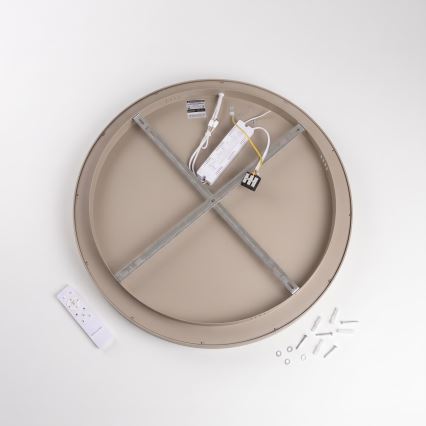 BRILAGI - Dæmpbar LED-loftlampe FALCON II LED/99W/230V 3000-6500K Ø 60 cm beige + fjernbetjening