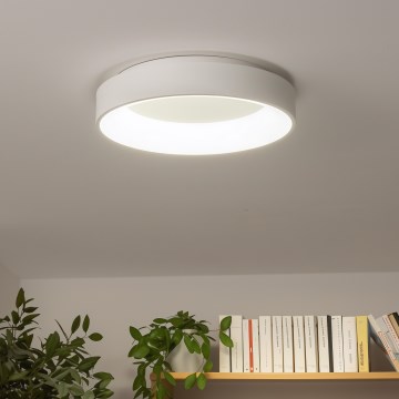 Brilagi - LED Dæmpbar loftlampe FALCON LED/40W/230V 3000-6500K Ø 45 cm hvid + fjernbetjening