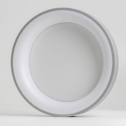 Brilagi - LED-dæmpbar loftlampe FALCON LED/80W/230V 3000-6500K Ø 60 cm grå + fjernbetjening