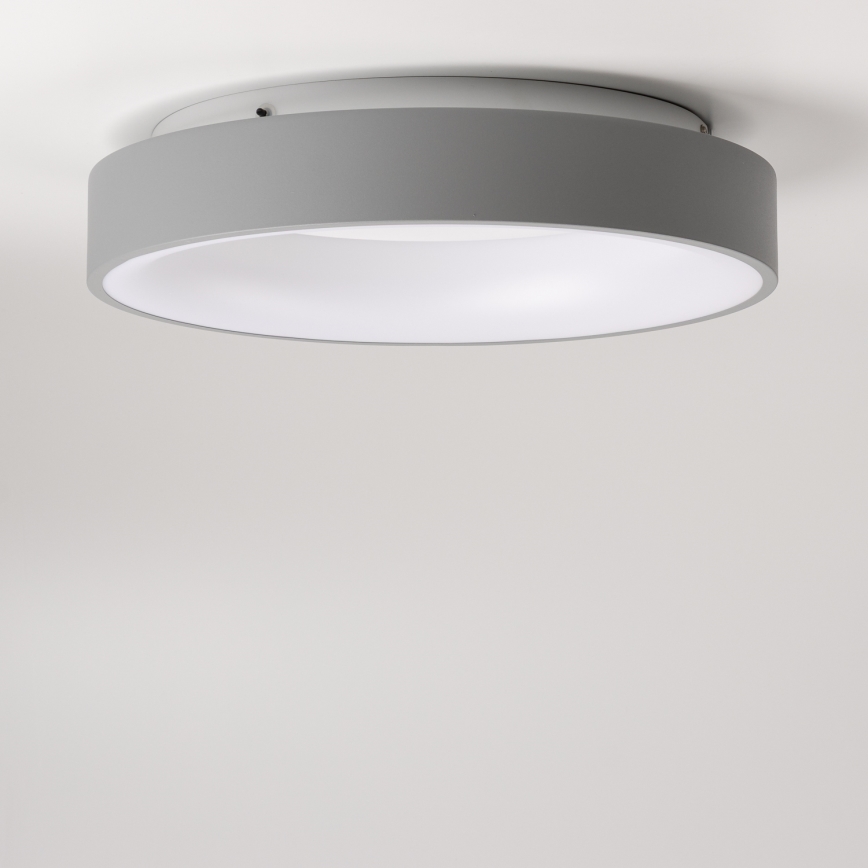Brilagi - LED-dæmpbar loftlampe FALCON LED/80W/230V 3000-6500K Ø 60 cm grå + fjernbetjening