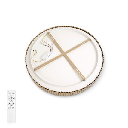 Brilagi - Dæmpbar LED-loftlampe FALCON MODERN LED/30W/230V 3000-6500K Ø 40 cm beige + fjernbetjening