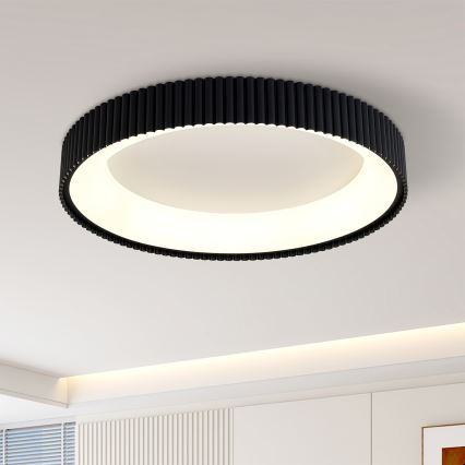 Brilagi - LED dæmpbar loftlampe FALCON MODERN LED/54W/230V 3000-6500K Ø 60 cm sort + fjernbetjening