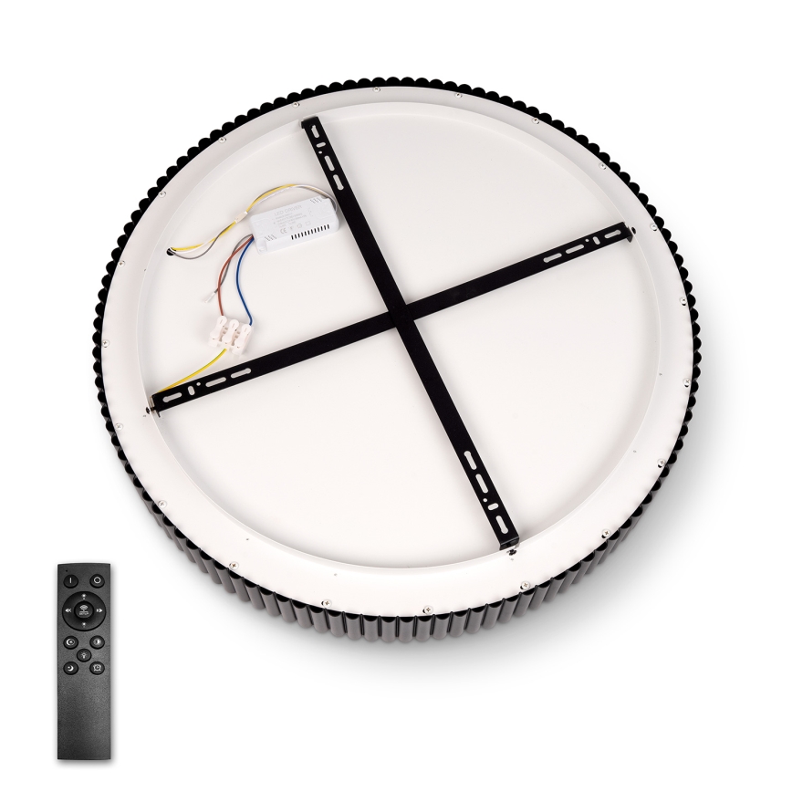 Brilagi - LED dæmpbar loftlampe FALCON MODERN LED/54W/230V 3000-6500K Ø 60 cm sort + fjernbetjening
