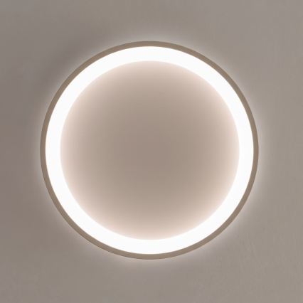 BRILAGI - Dæmpbar LED-loftlampe FALCON SLIM LED/42W/230V 3000-6500K Ø 50 cm hvid/beige + fjernbetjening