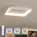 Brilagi - LED-dæmpbar loftlampe FALCON SLIM LED/50W/230V 3000-6500K 50x50 cm hvid + fjernbetjening