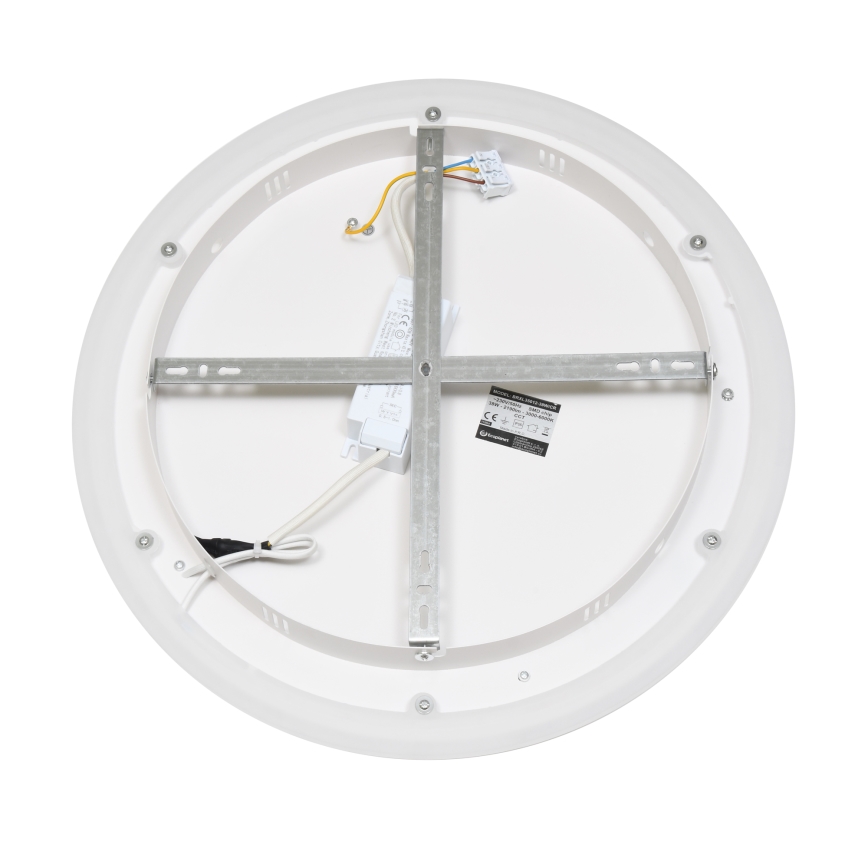 Brilagi - Dæmpbar LED-loftlampe FLARE LED/38W/230V 3000-6000K Ø 48 cm sort/hvid + fjernbetjening