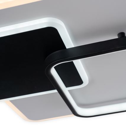 Brilagi - LED dæmpbar loftlampe FLARE LED/64W/230V 45x45 cm 3000/4000/6000K + fjernbetjening