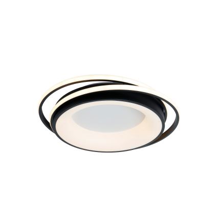 Brilagi - FLARE LED dæmpbar loftlampe 84W 230V 3000-6000K 47x51 cm sort + fjernbetjening