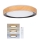 Brilagi - LED-dæmpbar loftlampe FLOCO LED/48W/230V 3000-6500K Ø 40 cm træfinish/sort + fjernbetjening
