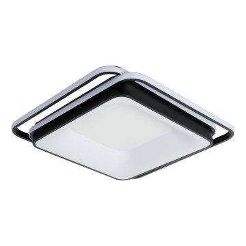 Brilagi - LED dæmpbar loftlampe IRIS LED/102W/230V 3000-6000K 50x50 cm sort + fjernbetjening