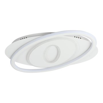 Brilagi - LED Dæmpbar loftlampe IRIS LED/78W/230V 3000-6000K 37x49 cm hvid + fjernbetjening