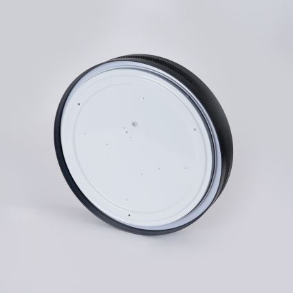 Brilagi - LED dæmpbar loftlampe KREON LED/54W/230V 3000-6000K sort Ø 38 cm + fjernbetjening