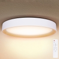 Brilagi - LED Dæmpbar loftlampe LARIOS LED/72W/230V 3000-6500K hvid Ø 59 cm + fjernbetjening