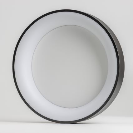 Brilagi - LED dæmpbar loftlampe FALCON LED/40W/230V 3000-6500K Ø 45 cm sort + fjernbetjening