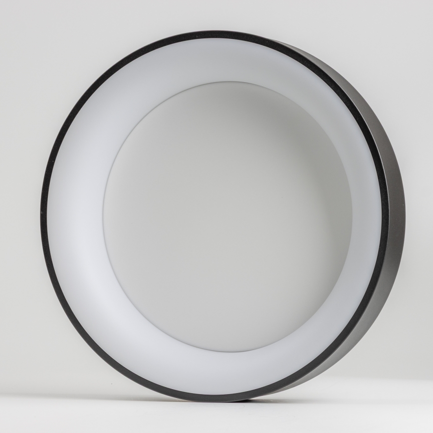 Brilagi - LED dæmpbar loftlampe FALCON LED/40W/230V 3000-6500K Ø 45 cm sort + fjernbetjening