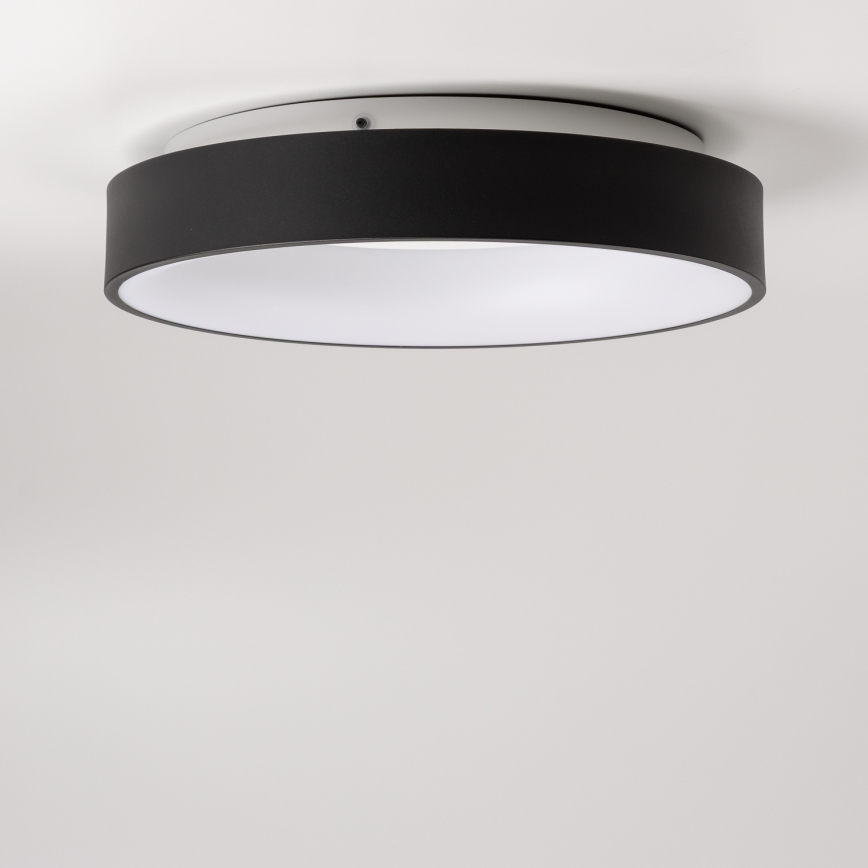 Brilagi - LED dæmpbar loftlampe FALCON LED/40W/230V 3000-6500K Ø 45 cm sort + fjernbetjening