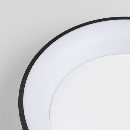 Brilagi - LED dæmpbar loftlampe FALCON LED/40W/230V 3000-6500K Ø 45 cm sort + fjernbetjening