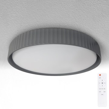 Brilagi - LED dæmpbar loftlampe LUCIA LED/48W/230V 3000-6500K Ø 41 cm grå + fjernbetjening