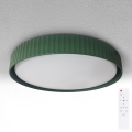 Brilagi - LED dæmpbar loftlampe LUCIA LED/48W/230V 3000-6500K Ø 41 cm grøn + fjernbetjening