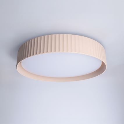 Brilagi - Dæmpbar LED-loftlampe LUCIA LED/48W/230V 3000-6500K Ø 41 cm beige + fjernbetjening