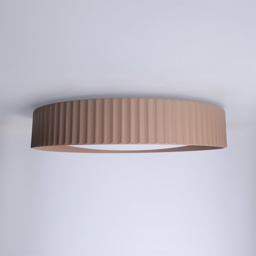 Brilagi - Dæmpbar LED-loftlampe LUCIA LED/48W/230V 3000-6500K Ø 41 cm brun + fjernbetjening