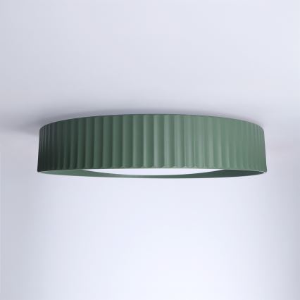 Brilagi - LED Dæmpbar loftlampe LUCIA LED/48W/230V 3000-6500K Ø 41 cm grøn + fjernbetjening