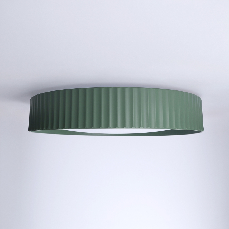 Brilagi - LED Dæmpbar loftlampe LUCIA LED/48W/230V 3000-6500K Ø 41 cm grøn + fjernbetjening